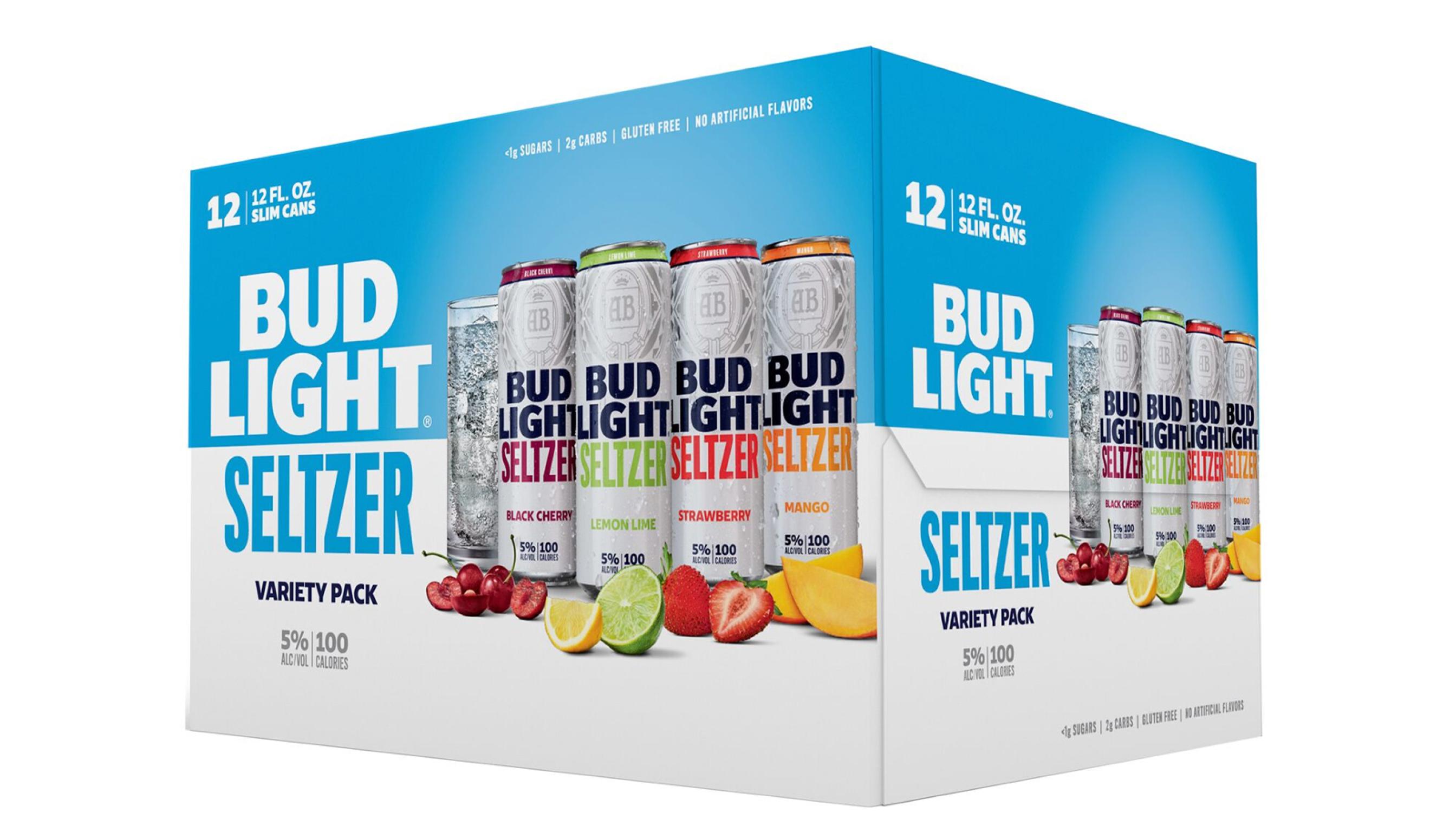 Order Bud Light Seltzer Variety Pack 12 Pack food online from Extramile store, San Bernardino on bringmethat.com