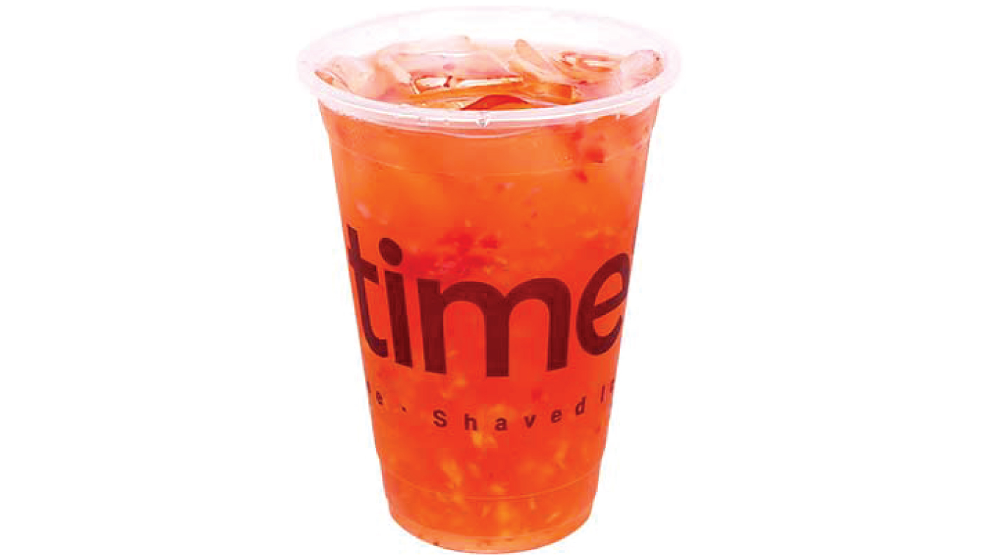Order Peach Strawberry Fruit Tea food online from Boba Time store, Rowland Heights on bringmethat.com