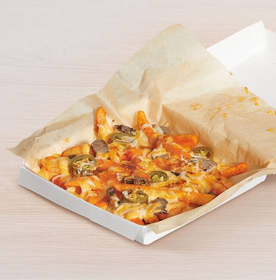 Order Grilled Cheese Nacho Fries - Steak (Spicy) food online from Taco Bell store, Sonora on bringmethat.com