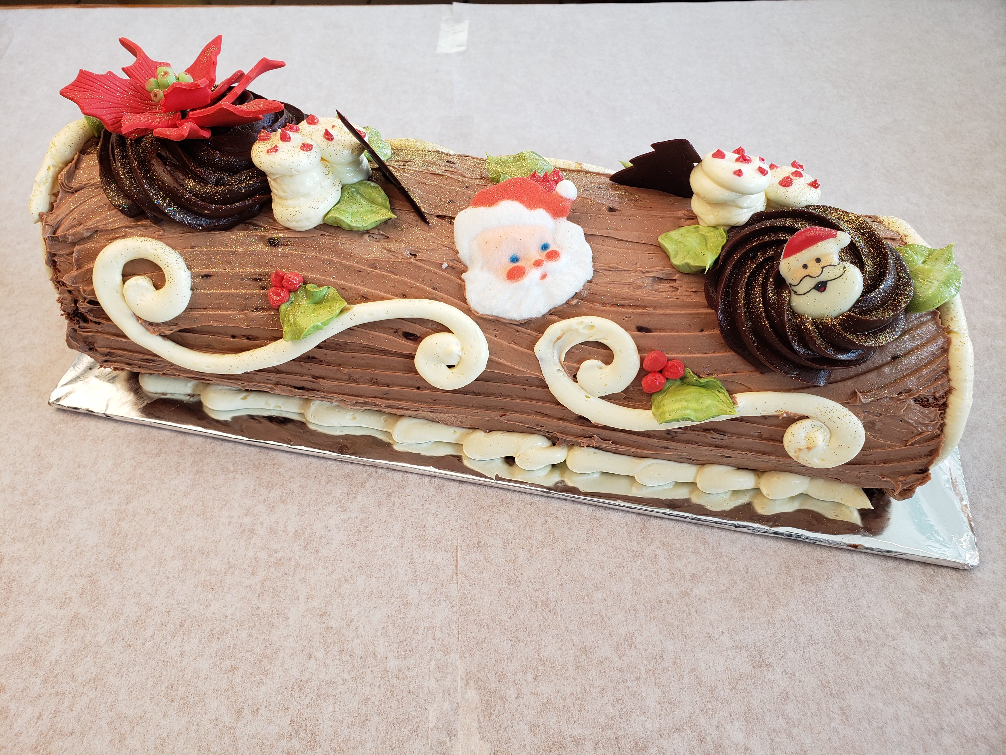 Order CHRISTMAS LOG food online from Vienna Pastry store, Los Angeles on bringmethat.com