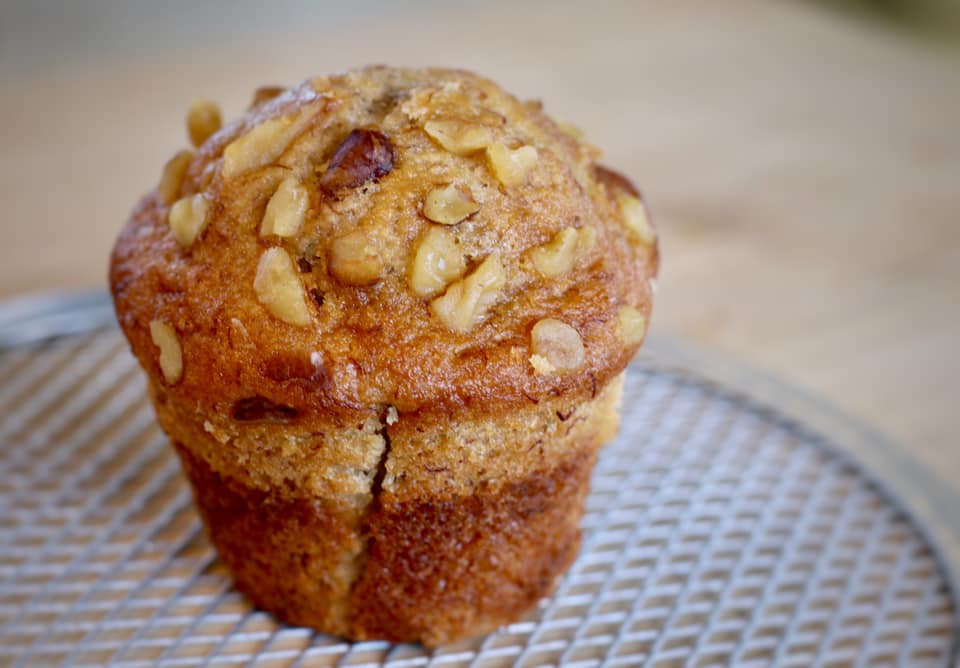 Order Banana Nut Muffin food online from CupLux Coffee Drive-Thru store, Charlotte on bringmethat.com