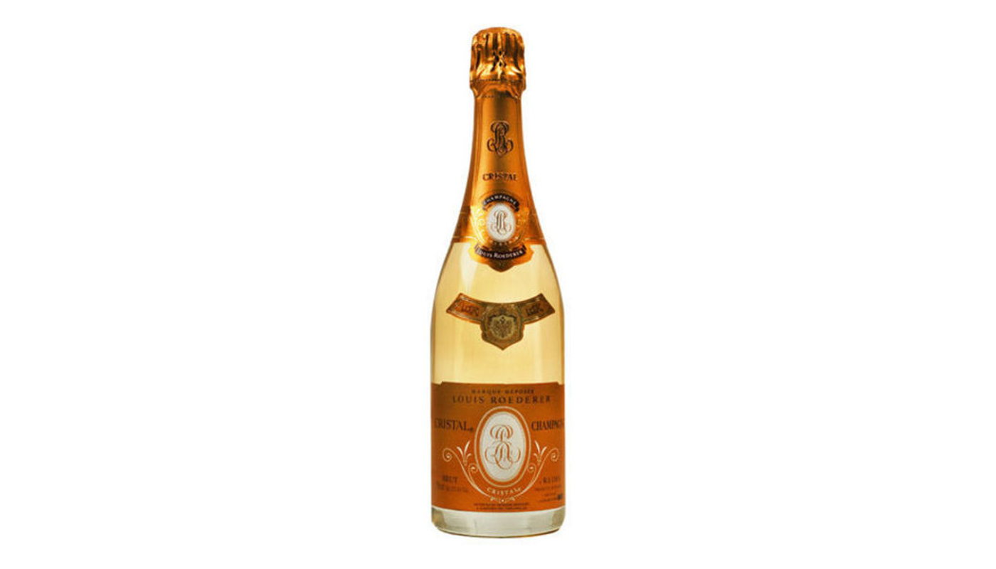 Order Louis Roederer Cristal Brut Champagne Pinot Noir - Chardonnay Sparkling Wine 750mL food online from Oceanview Liquor store, Hermosa Beach on bringmethat.com