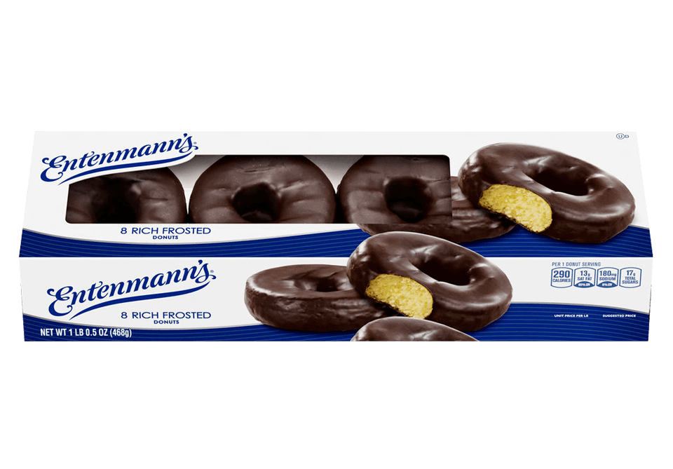 Order Entenmann's 8 Pk Rich Frosted Donuts 15.5 oz food online from Wawa store, Wilmington on bringmethat.com