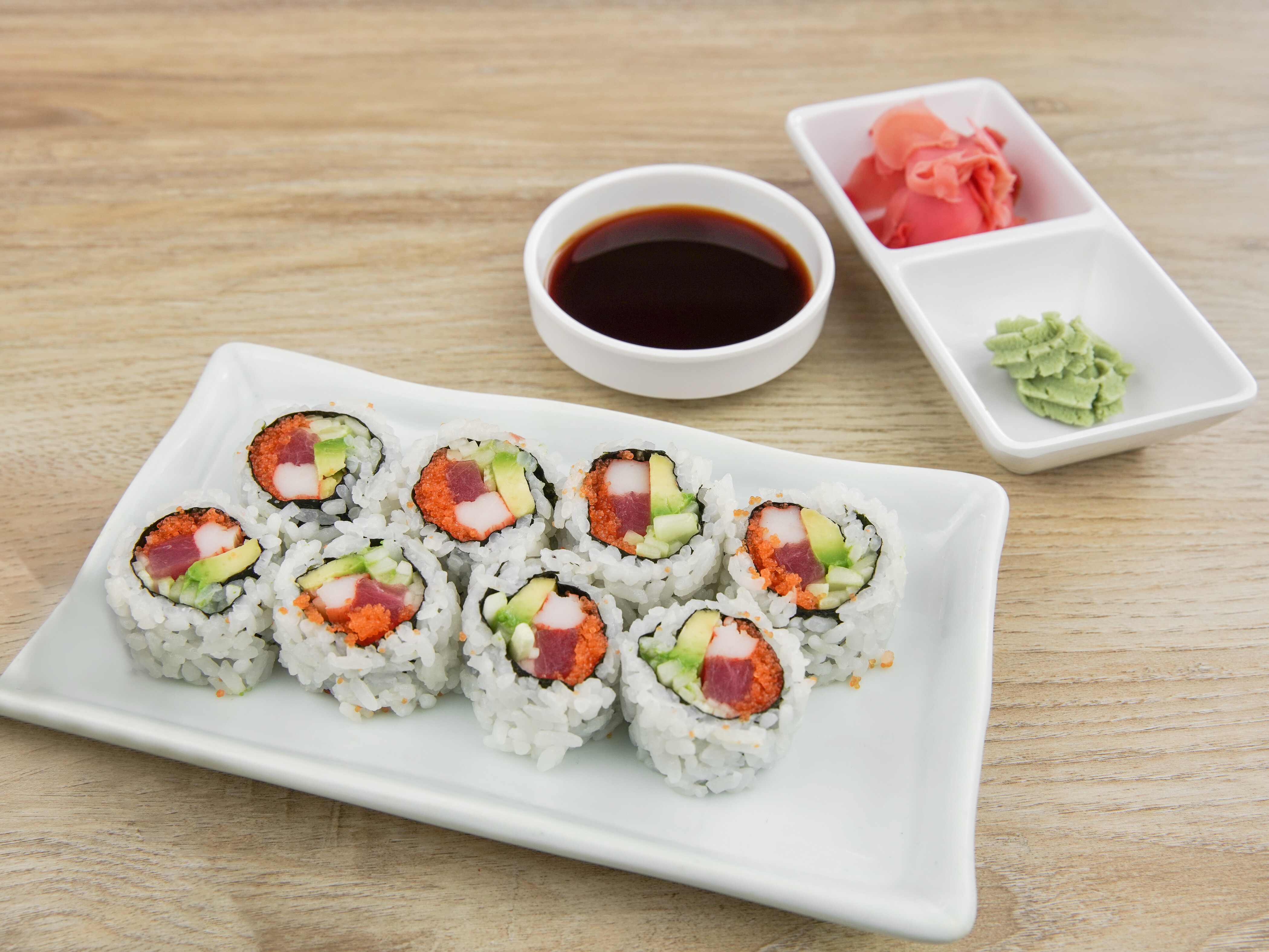 Order R34. Tokyo Roll food online from Osaka Sushi store, Little Falls on bringmethat.com