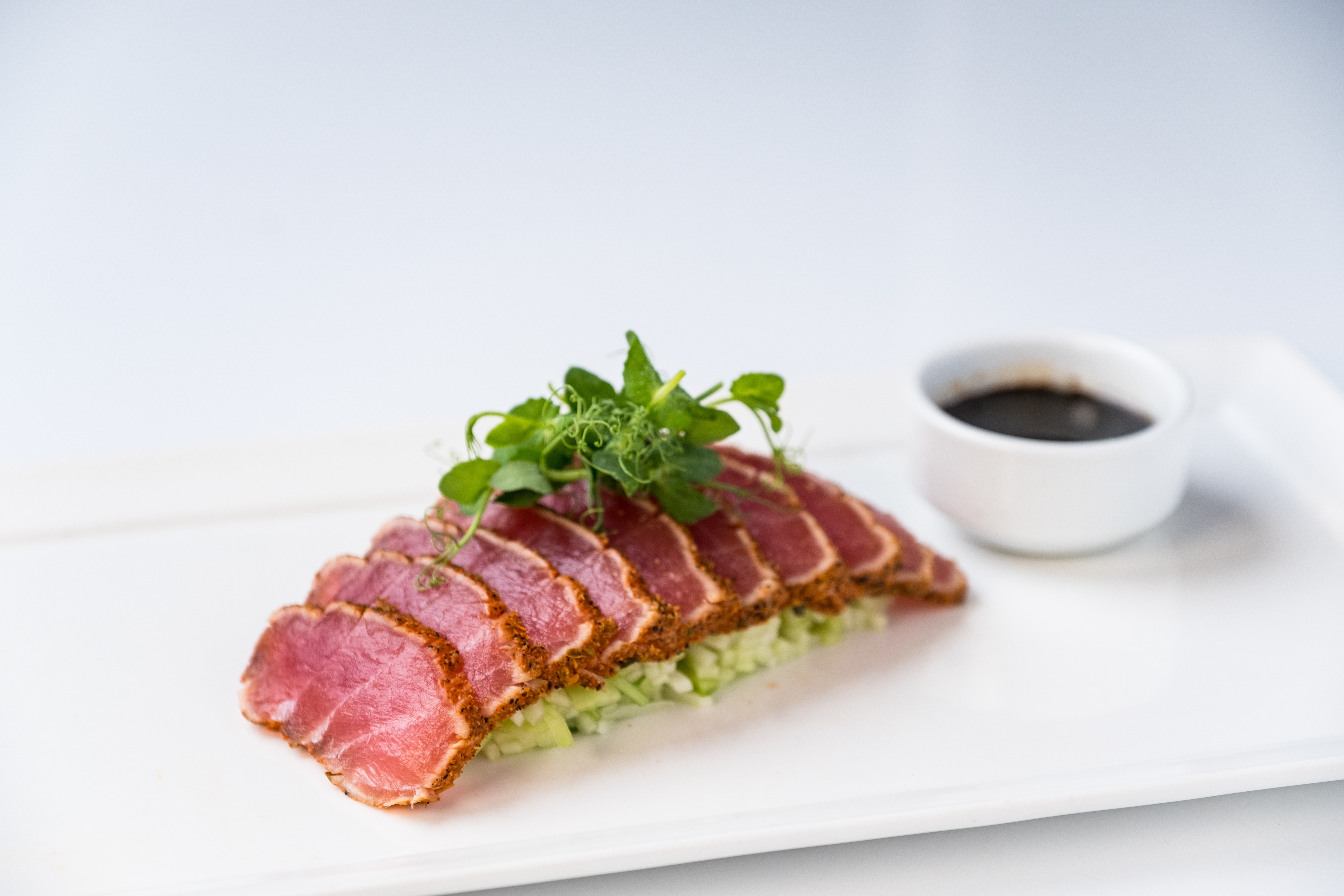 Order Tuna Carpaccio food online from Nisen Sushi store, Commack on bringmethat.com