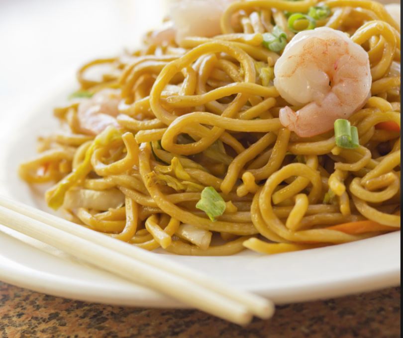 Order Shrimp Lo Mein food online from First Wok Chinese store, Keyport on bringmethat.com