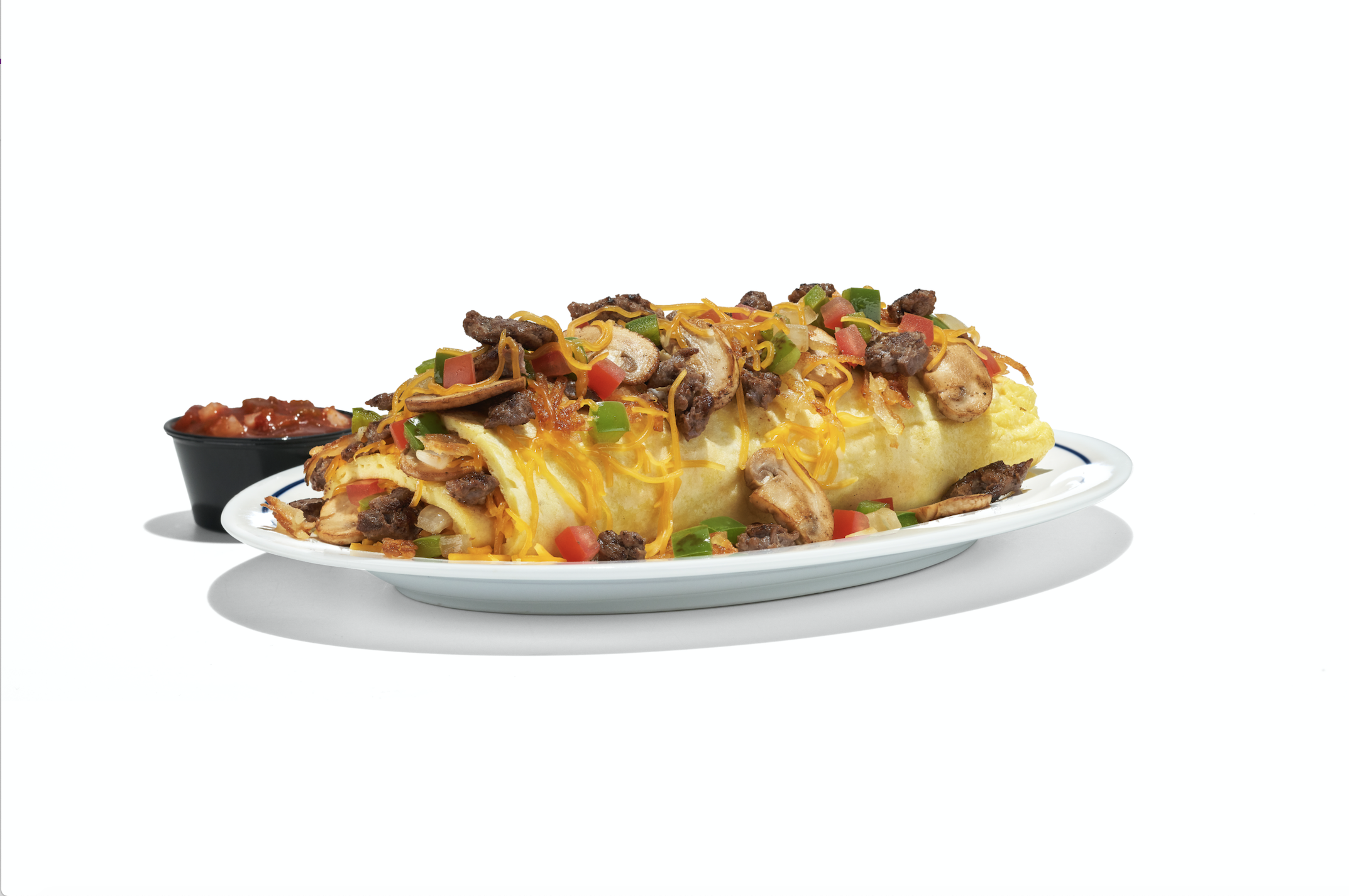 Order Big Steak Omelette food online from Ihop store, Albuquerque on bringmethat.com