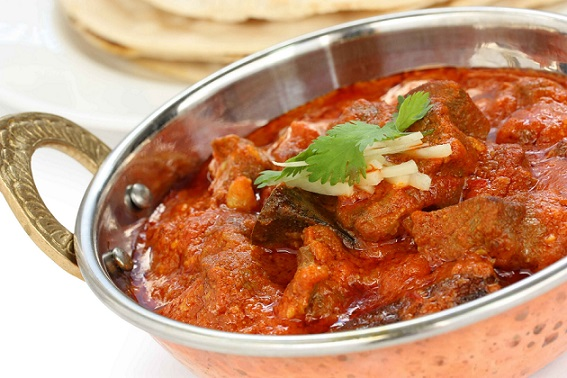 Order Lamb Kadai food online from Curry India store, New York on bringmethat.com