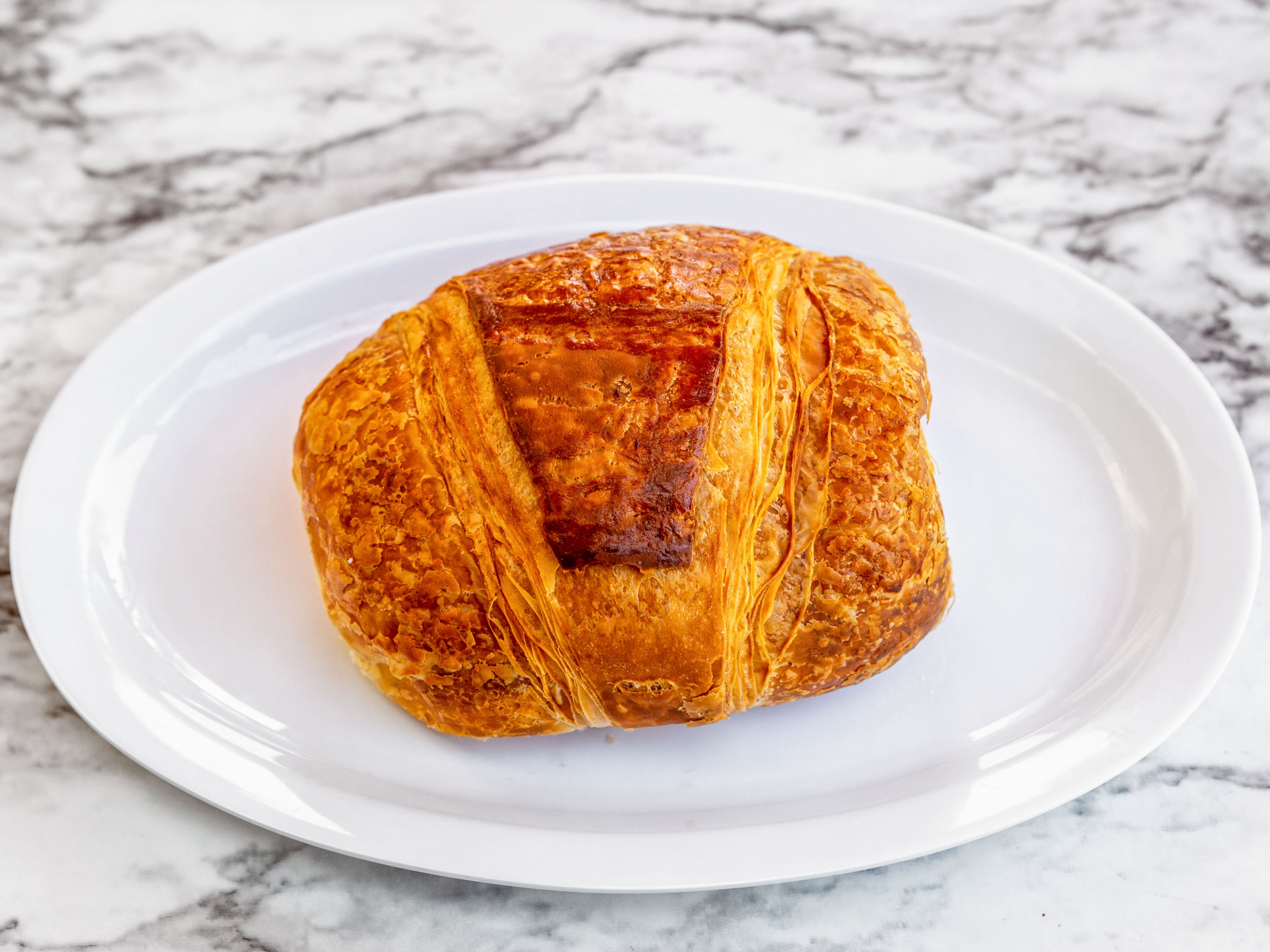 Order Ham, Egg and Cheese Croissant food online from The Ice Cream Shop store, Irvine on bringmethat.com