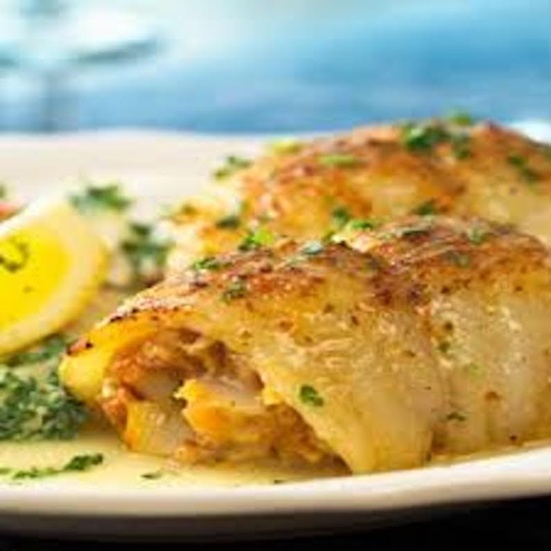 Order Stuffed Filet of Sole food online from Silver Spoon Diner store, Queens on bringmethat.com