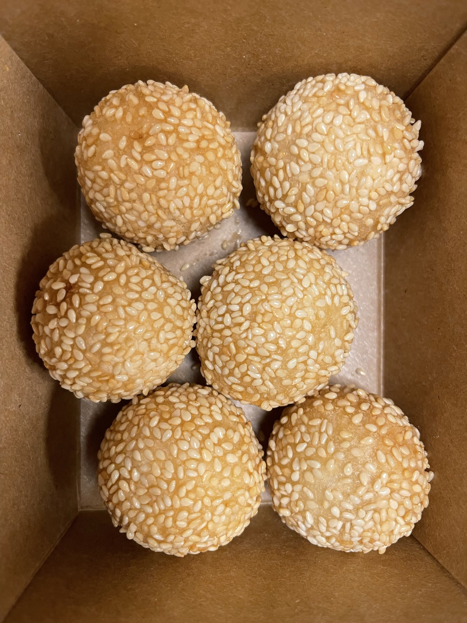 Order Sesame Balls food online from Coconut Girl Kitchen store, San Diego on bringmethat.com