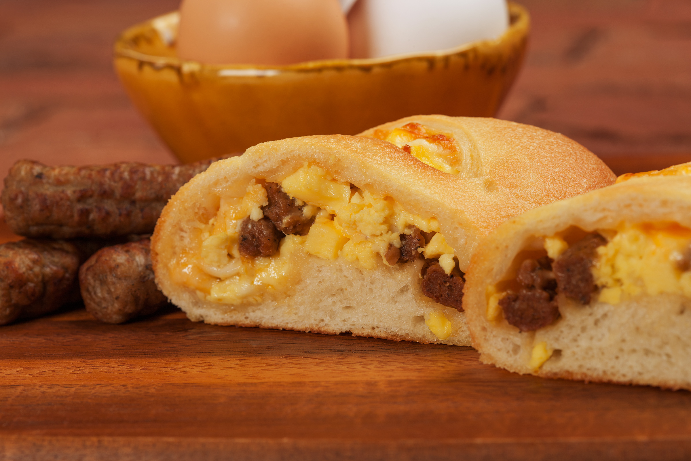 Order Breakfast Pizza Rolls food online from Godfather Pizza Express store, Crawfordsville on bringmethat.com