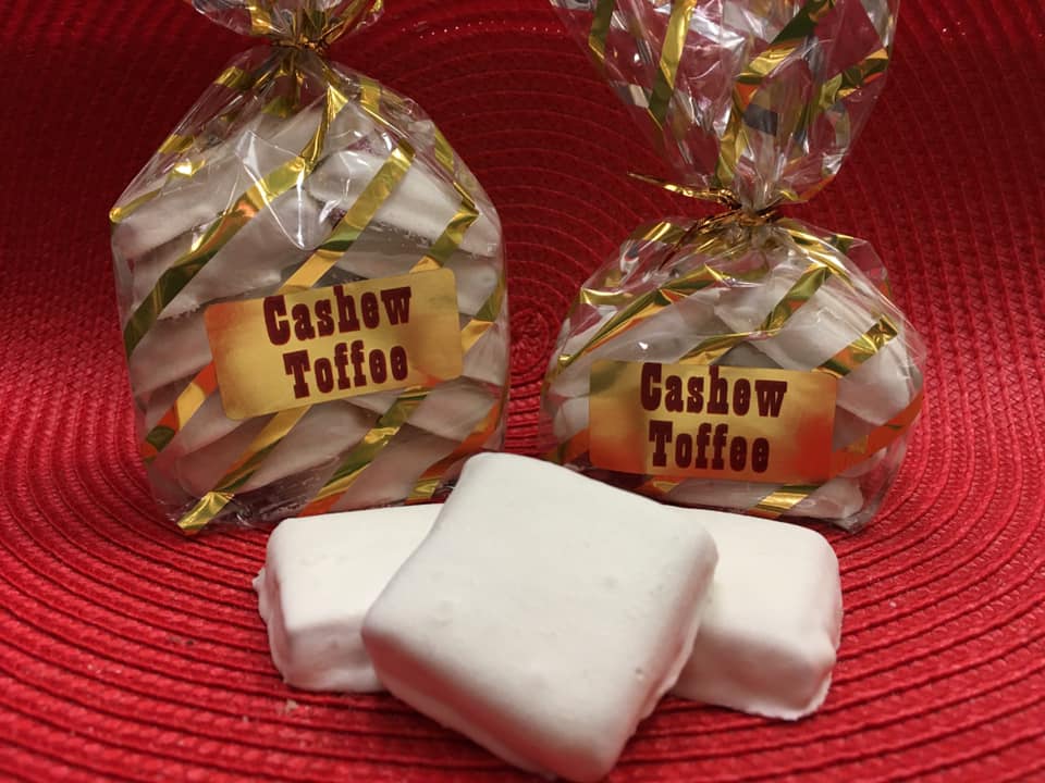 Order Cashew Toffee food online from Cookies By Gayla store, Topeka on bringmethat.com