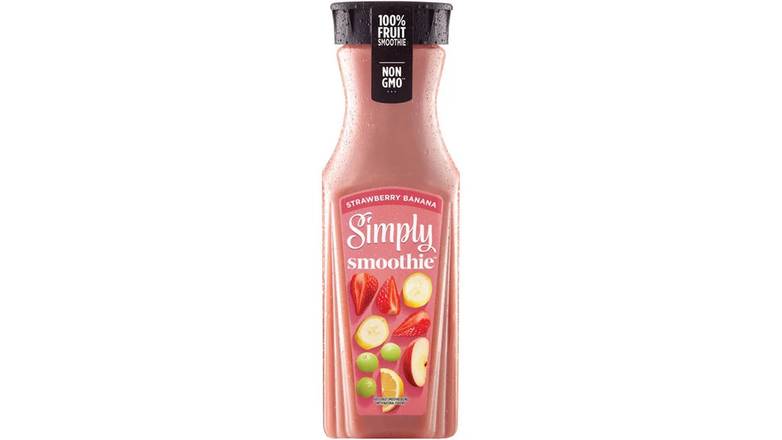 Order Simply Smoothie Strawberry Banana food online from Trumbull Mobil store, Trumbull on bringmethat.com