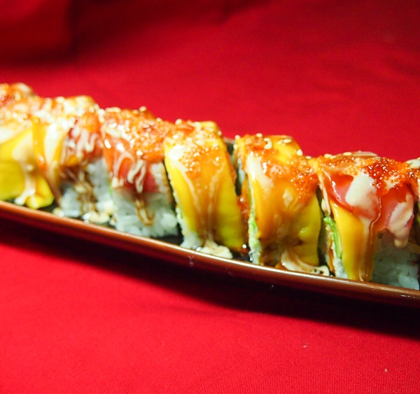 Order Mango Tango Roll food online from Joy Sushi store, Mountain View on bringmethat.com