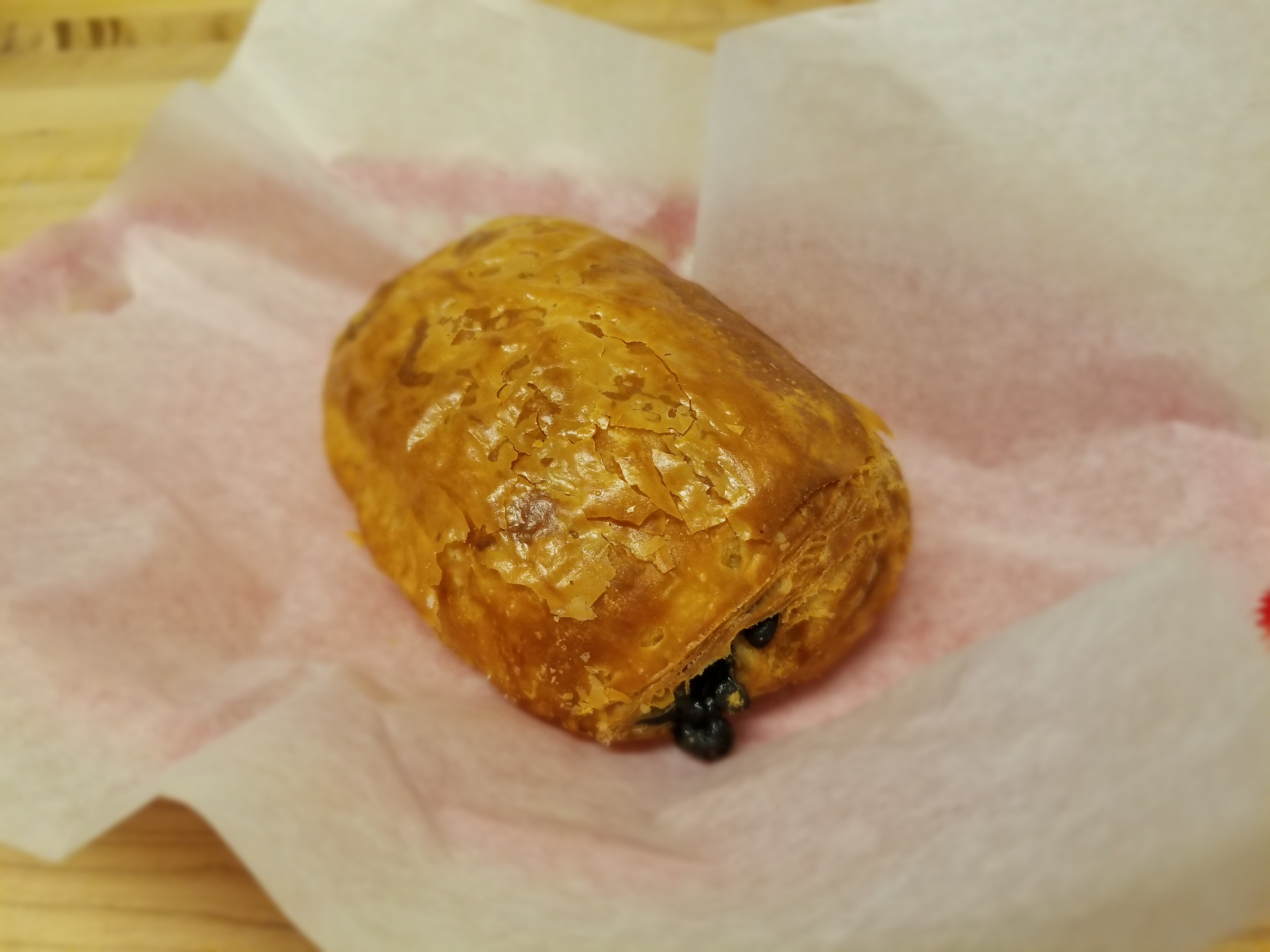 Order Chocolate Croissant food online from Heavenly Donuts store, San Diego on bringmethat.com