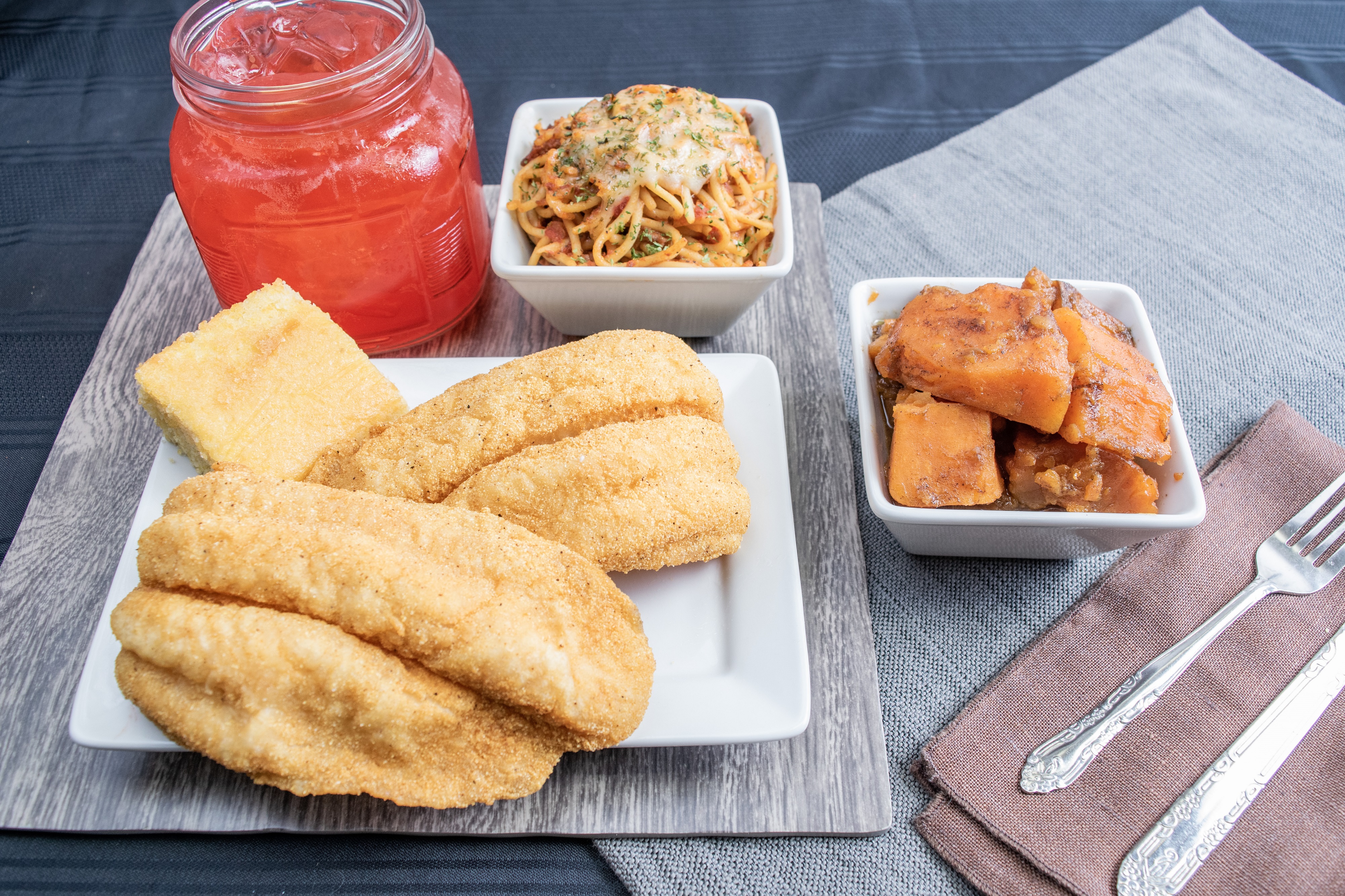 Order Catfish Dinner (2pcs)  food online from Victory Soul Food store, Detroit on bringmethat.com