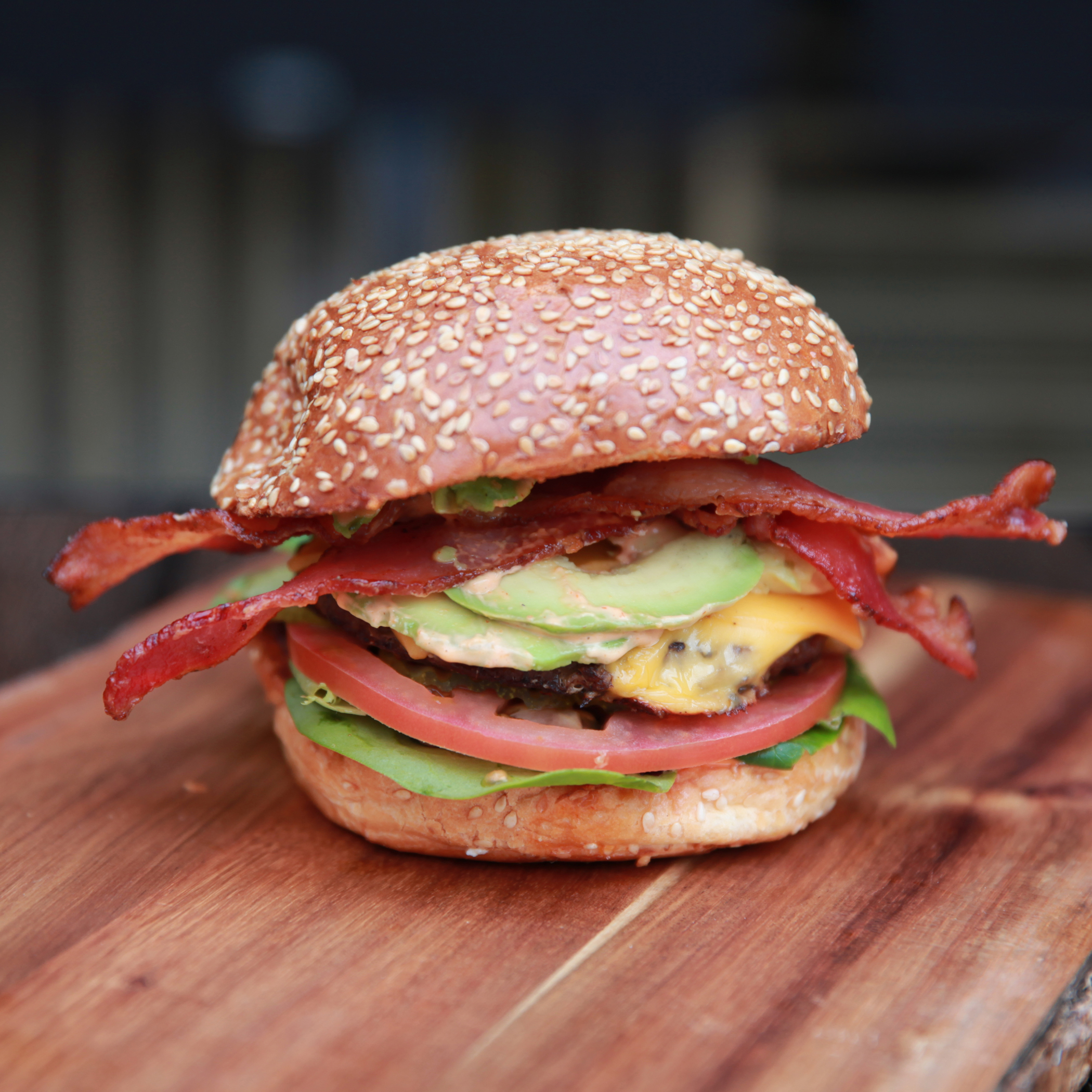 Order Bacon Burger food online from Over/Under Public House store, Burbank on bringmethat.com