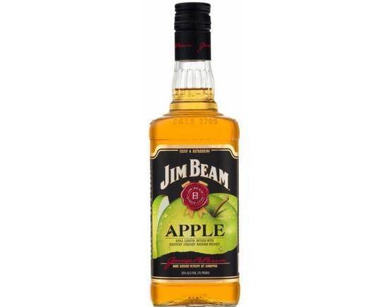 Order Jim Beam Apple Bourbon Whiskey 750ml Bottle food online from Windy City Liquor Market store, El Cajon on bringmethat.com