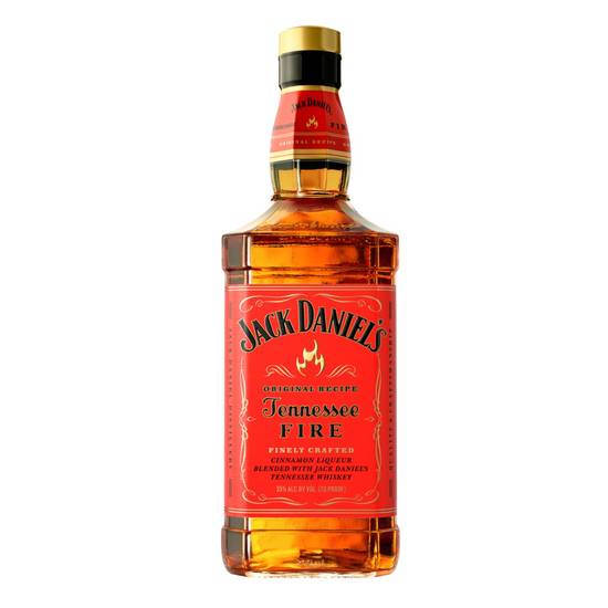 Order Jack Daniel's Fire 750 ml. food online from Round Up Liquor & Grocery store, Wildomar on bringmethat.com