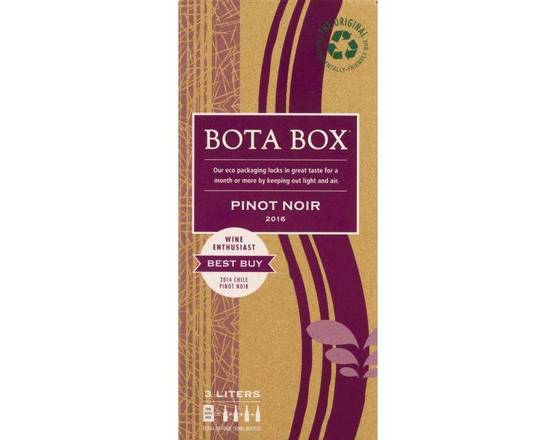 Order Bota box pinot noir 3L wine ( 13.5% abv) food online from Ogden Wine & Spirit store, Naperville on bringmethat.com