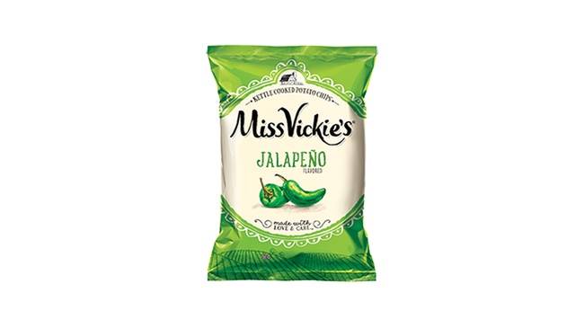 Order Miss Vickie's Jalapeno Chips food online from Quiznos Sub store, Denver on bringmethat.com