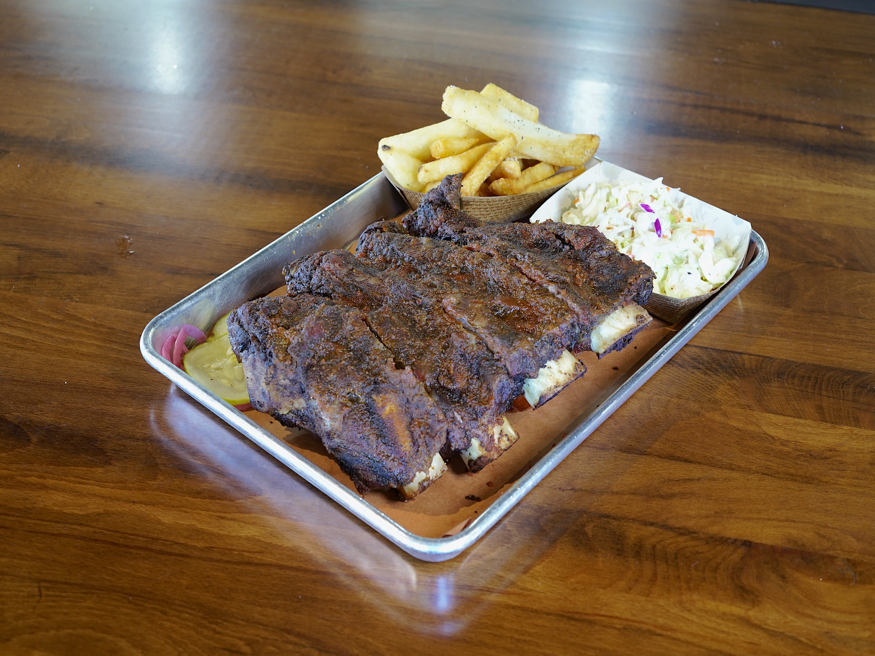 Order Beef Back Ribs food online from Noah Smokehouse store, Dearborn on bringmethat.com