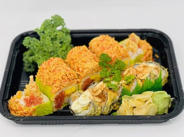 Order Old Dragon Combo food online from Kanji Sushi Hibachi store, Summerville on bringmethat.com