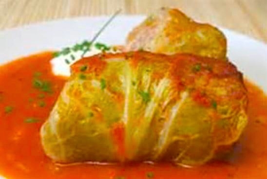 Order Stuffed Cabbage food online from Captain’s Curbside Seafood store, Trappe on bringmethat.com