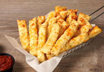 Order Garlic Sticks with  Cheese food online from Mountain Mikes Pizza store, Fairfield on bringmethat.com