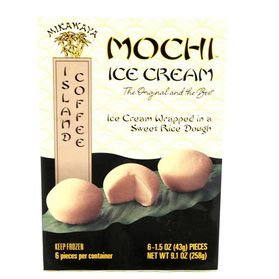 Order Mikawaya Mochi Ice Cream - Island Coffee food online from IV Deli Mart store, Goleta on bringmethat.com