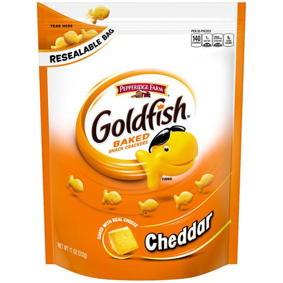 Order Pepperidge Farm Goldfish Cheddar Crackers (11 oz) food online from Rite Aid store, Yamhill County on bringmethat.com
