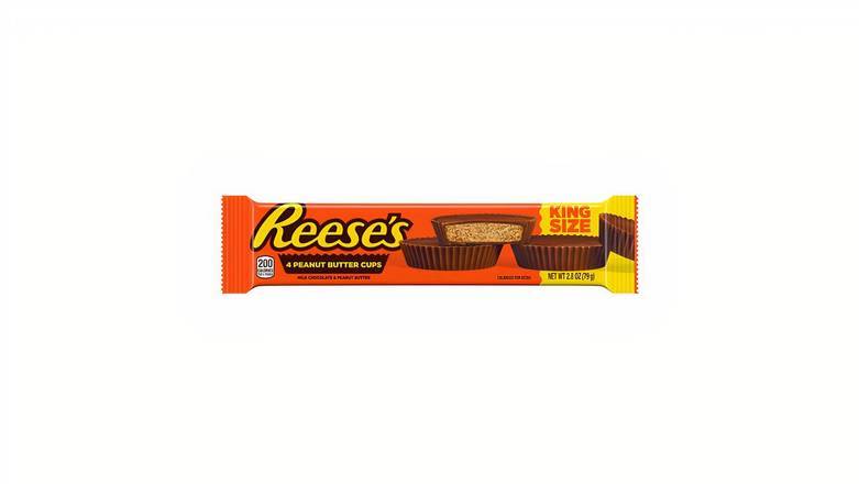 Order Reese's Milk Chocolate Peanut Butter Cups King Size food online from Mac On 4th store, Alton on bringmethat.com