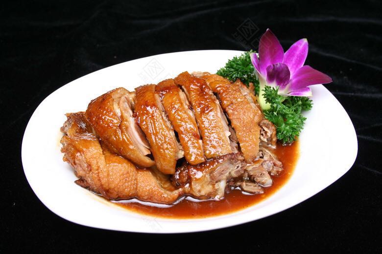 Order S.8 Roast duck with peking sauce food online from Peking Restaurant store, Trexlertown on bringmethat.com