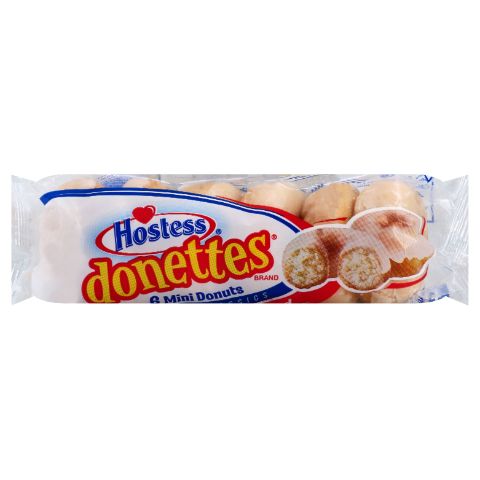 Order Hostess Donettes Glazed 6 Count 3.7 oz food online from 7-Eleven store, Chicago on bringmethat.com