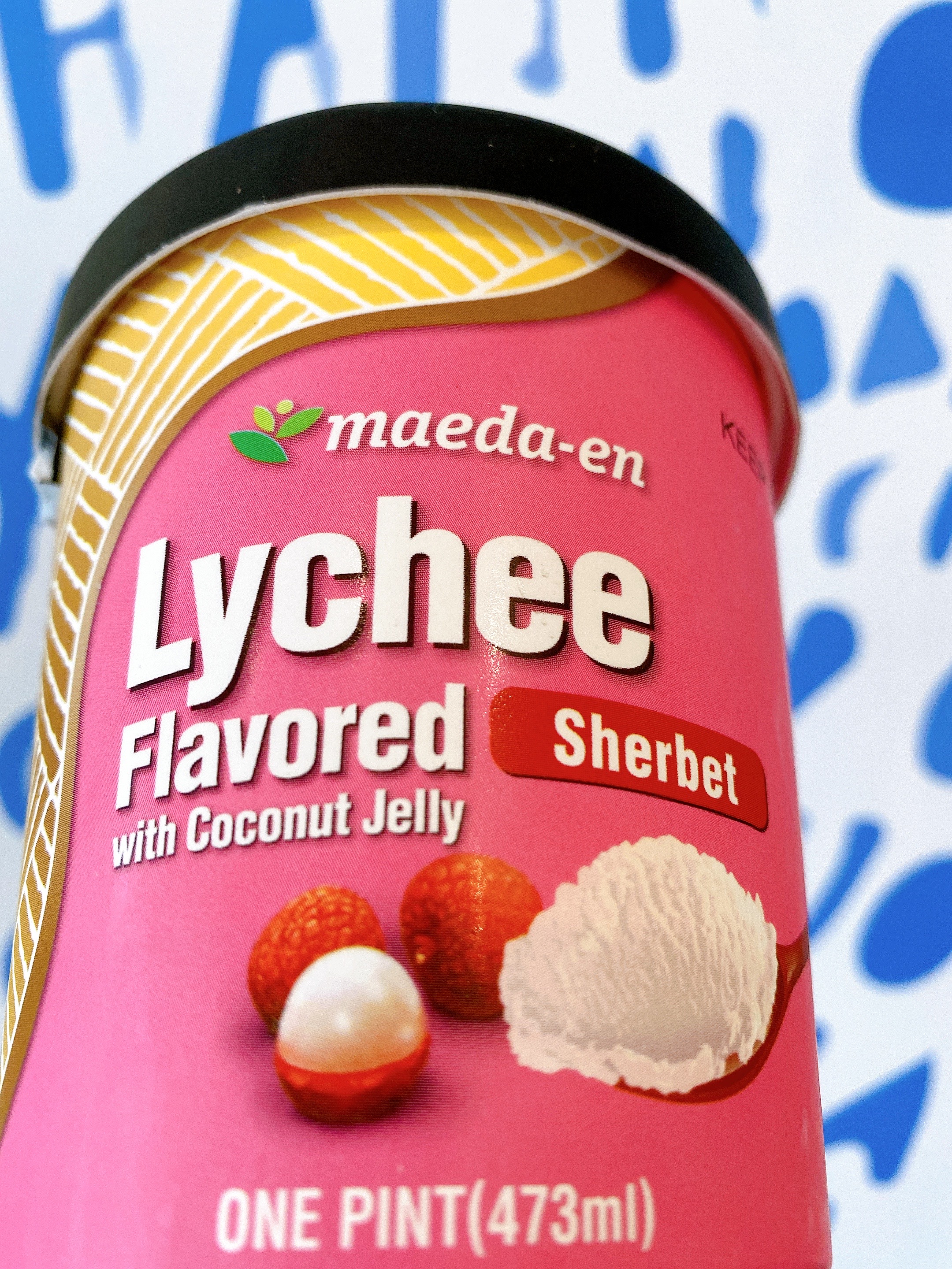 Order Lychee Sherbet with Coco Jelly  food online from My Thai store, Newark on bringmethat.com