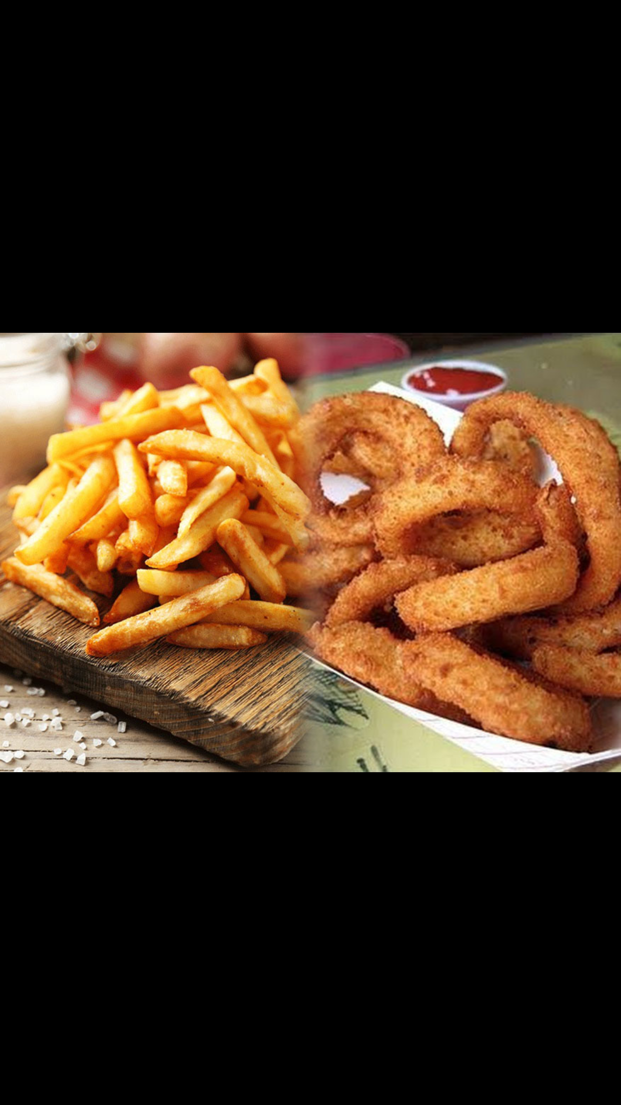 Order Onion rings &larg fries &20oz bottle soda food online from Little Italy Pizza store, New York on bringmethat.com