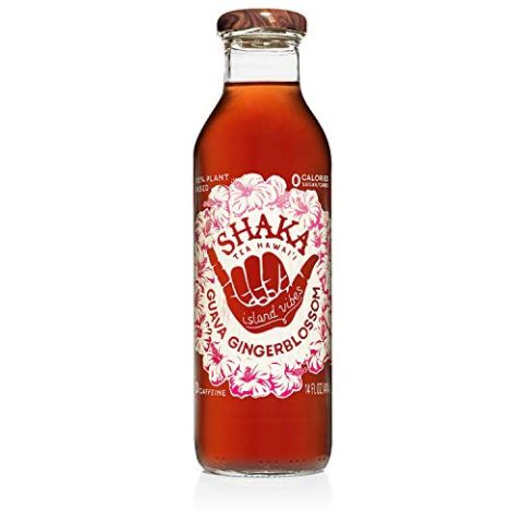 Order Shaka Tea Guava Ginger Blossom 14oz food online from 7-Eleven store, Lake Forest on bringmethat.com