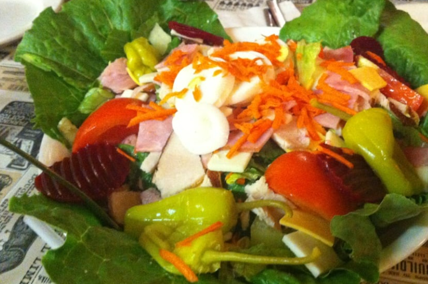 Order Cobb Salad food online from Gay 90's Pizza Co. store, Pleasanton on bringmethat.com
