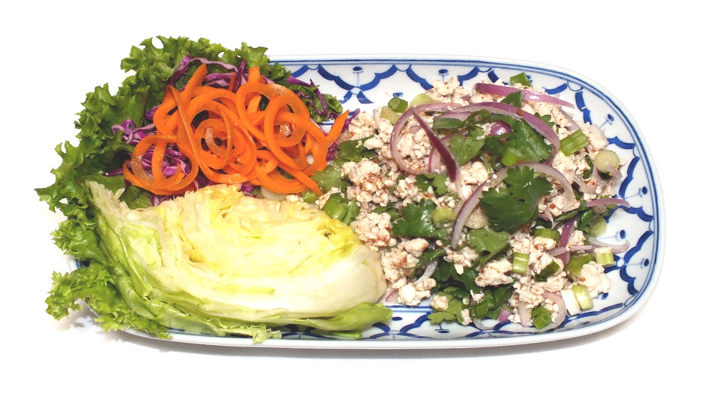 Order SL4. Larb Gai Salad food online from Ruang Thai Restaurant store, Plano on bringmethat.com