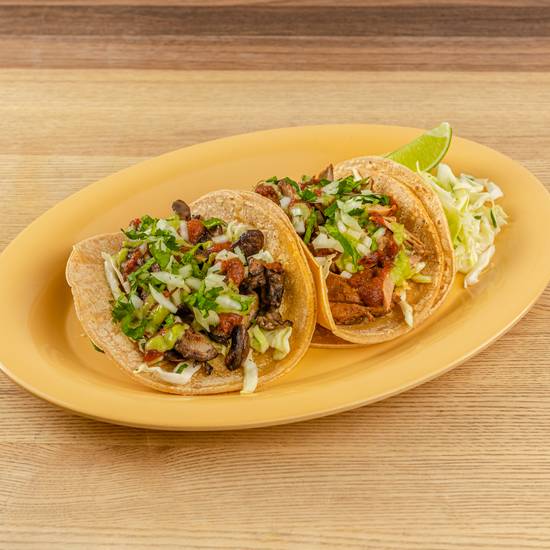Order 2 TLC Regular Tacos food online from The Little Chihuahua store, San Francisco on bringmethat.com