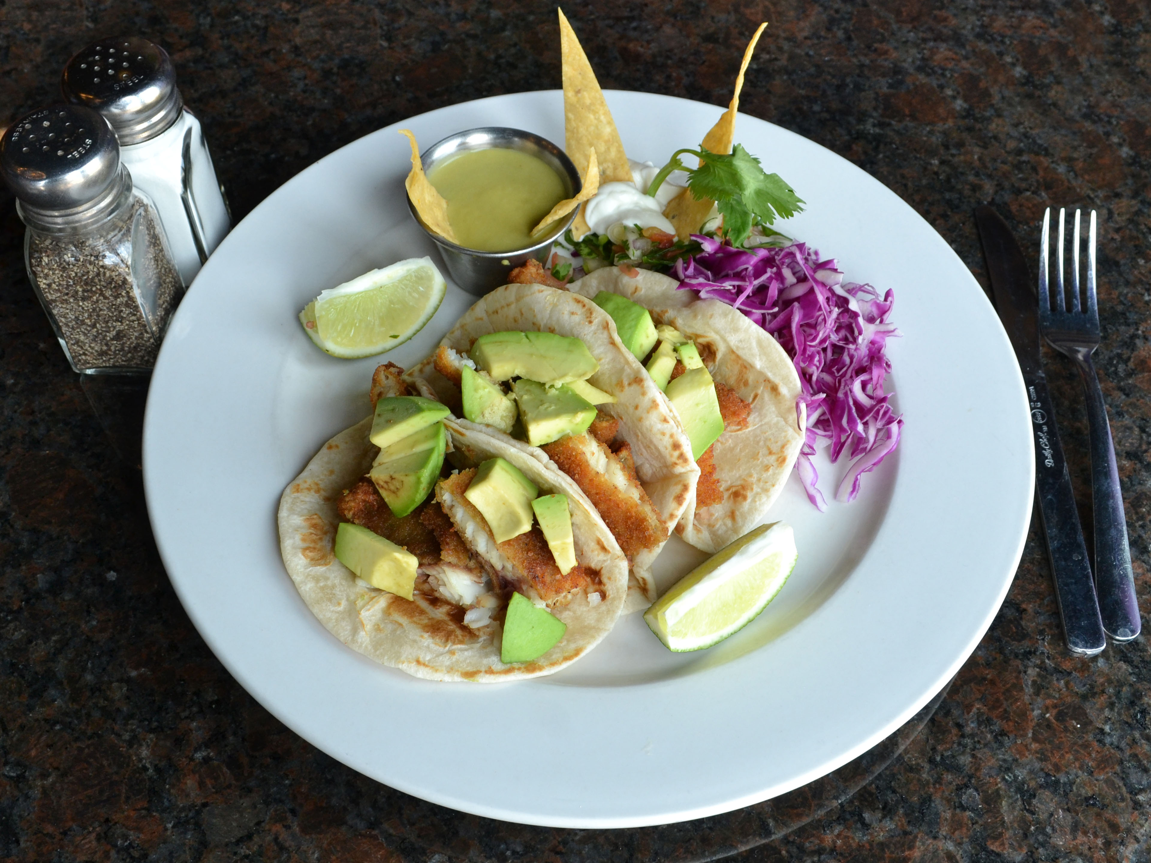 Order Tilapia Tacos food online from Yerbabuena Mexican Cuisine store, Lisle on bringmethat.com