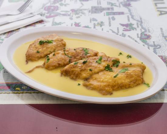 Order Chicken Francese Dinner food online from Neil's Pizzeria store, Clifton on bringmethat.com