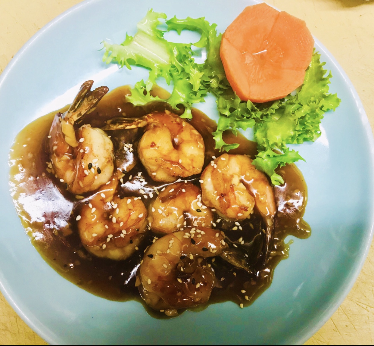 Order 21. Garlic Shrimp food online from Thai Lemongrass & Sakura Sushi store, New York on bringmethat.com