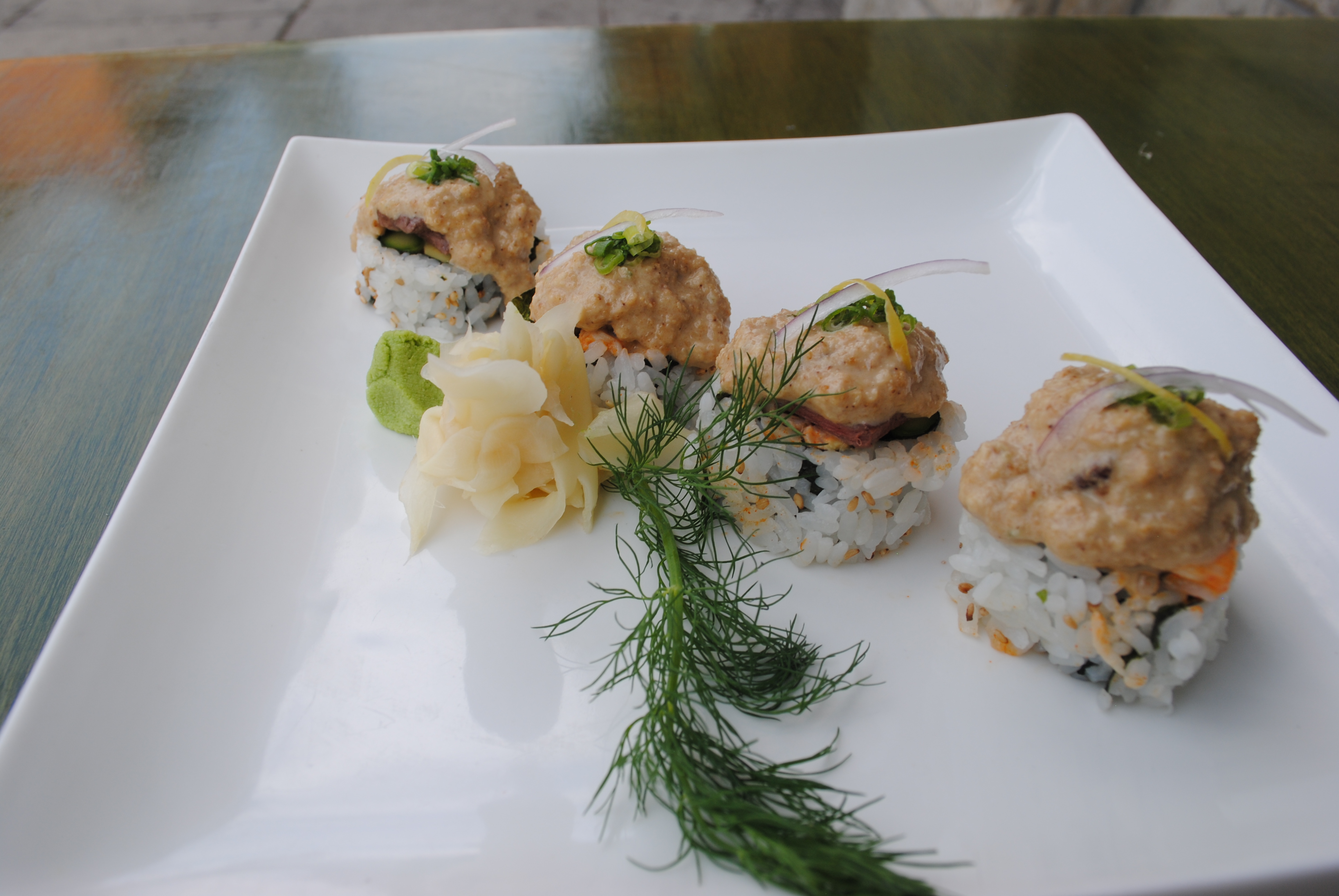 Order Surf and Turf Roll  food online from Kooma Sushi store, Columbus on bringmethat.com