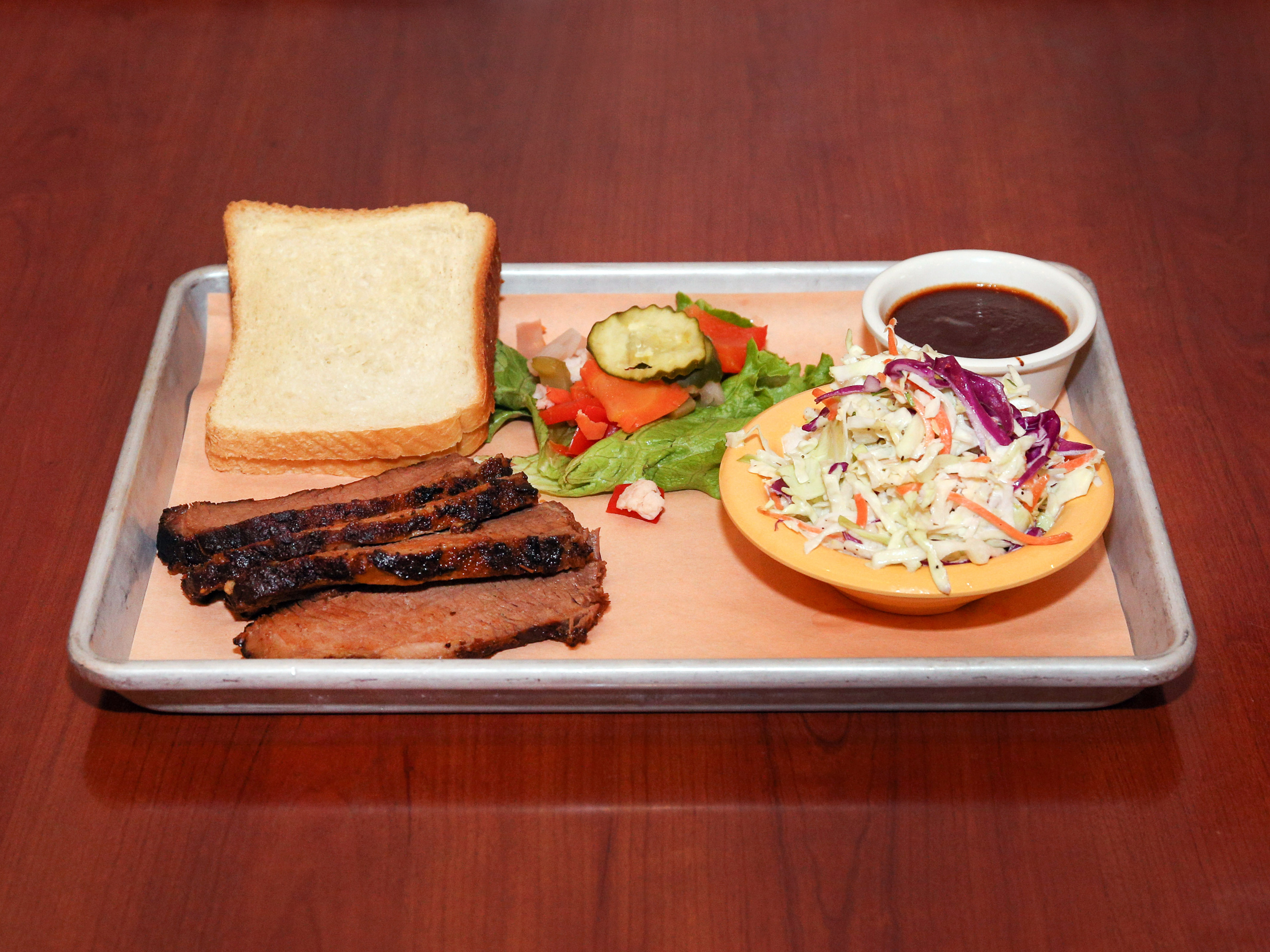 Order Brisket Plate food online from Qbb store, Mountain View on bringmethat.com
