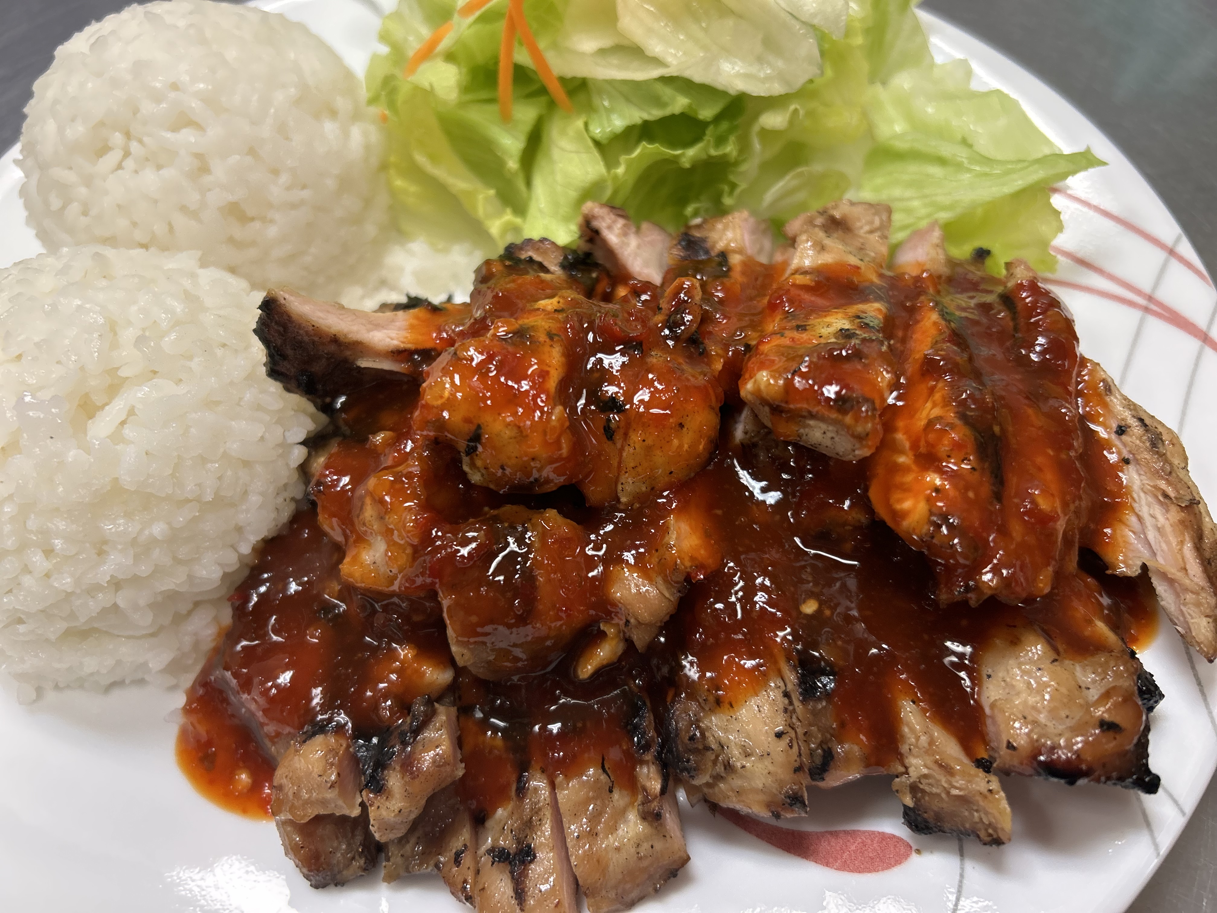 Order Hot and Spicy Chicken food online from Enjoy Teriyaki store, Lake Oswego on bringmethat.com