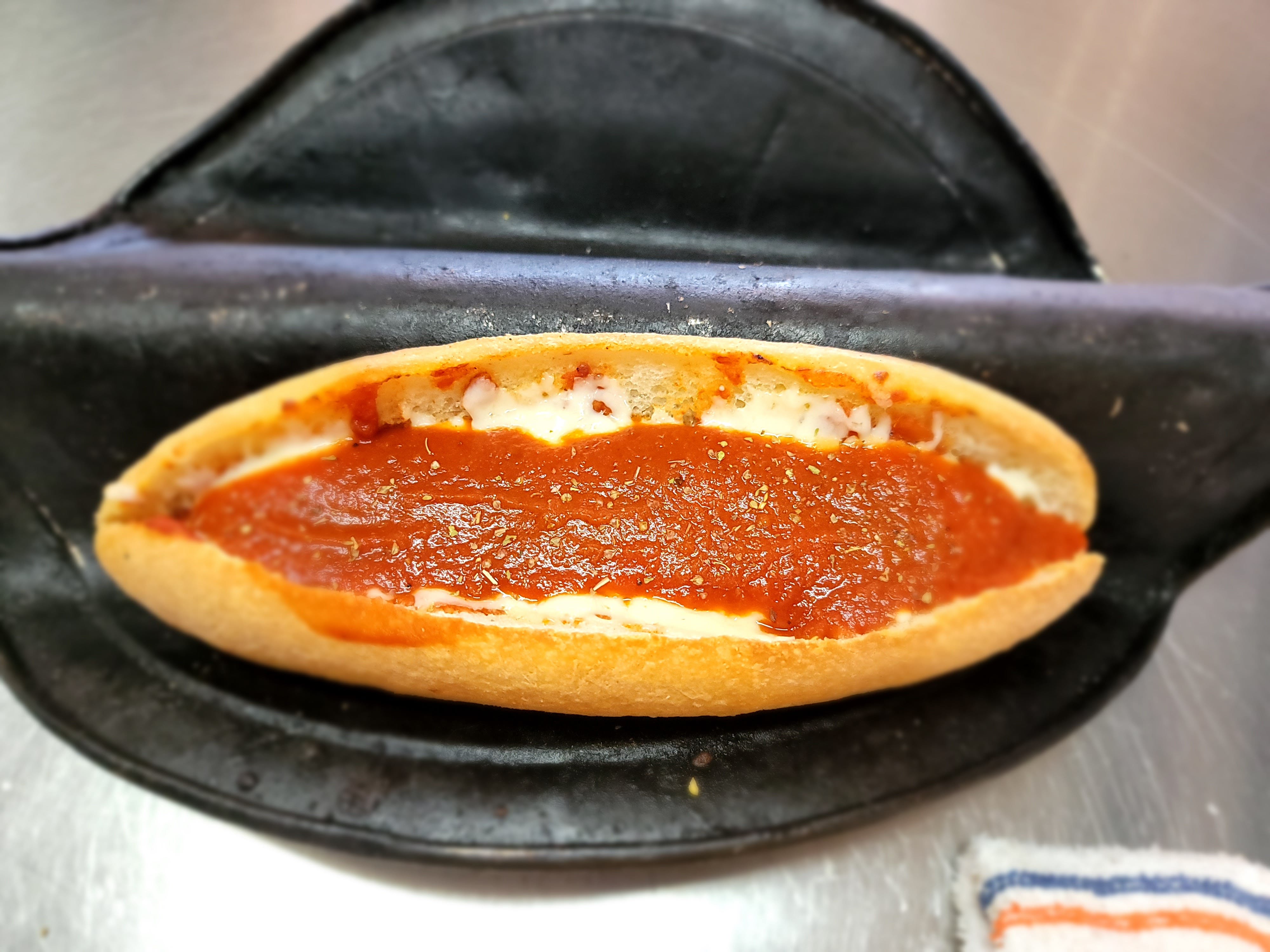 Order Meatball & Cheese Sub - 12'' food online from Tony Pizza store, Highspire on bringmethat.com