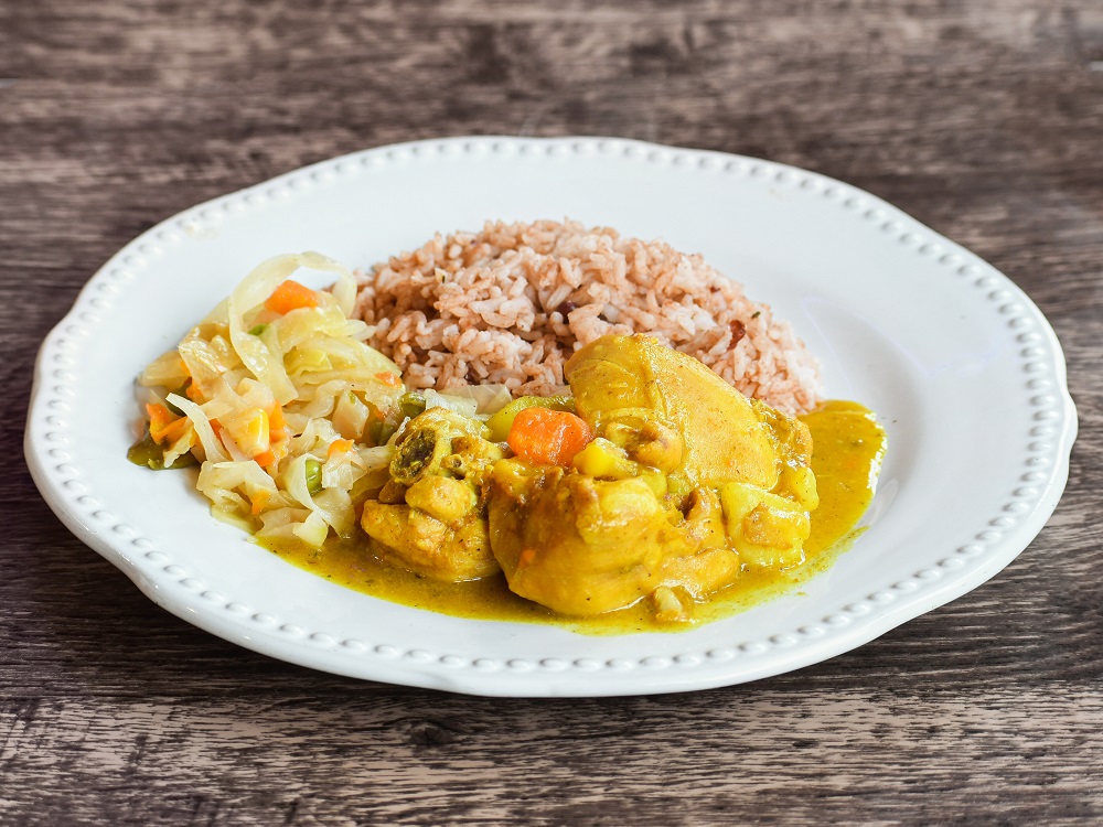 Order Curried Chicken Special food online from Jamaica Taste store, Richmond on bringmethat.com