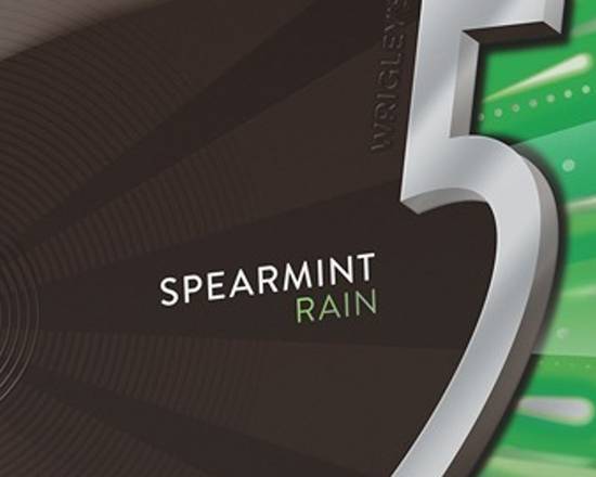 Order Wrigley 5 Gum Spearmint Rain 15 ct food online from Raley'S store, South Lake Tahoe on bringmethat.com